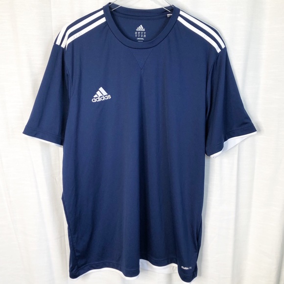 navy blue soccer jersey